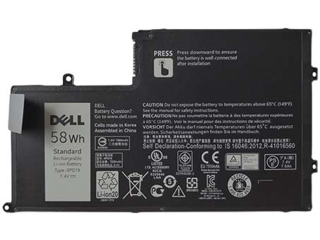 Bateria Computador Dell DFVYN [4 Células 7600mAh 7.4V]