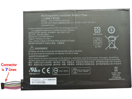 Batería HP Pavilion X2 10-K005NX