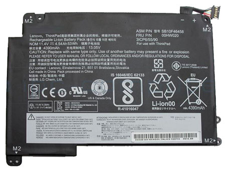 Batería LENOVO ThinkPad S3 Yoga 14 [6 Celdas 4540mAh 11.4V]